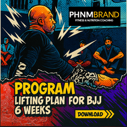 6 Week BJJ Workout - 3 Lift Days