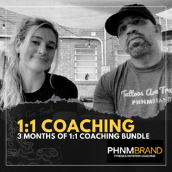 1-on-1 Online Fitness & Nutrition Coaching (3-Month Program)