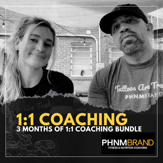 1-on-1 Online Fitness & Nutrition Coaching (3-Month Program)
