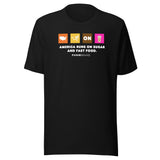Sugar & Fast Food Unisex t-shirt