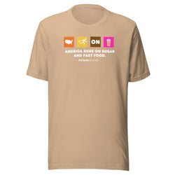Sugar & Fast Food Unisex t-shirt